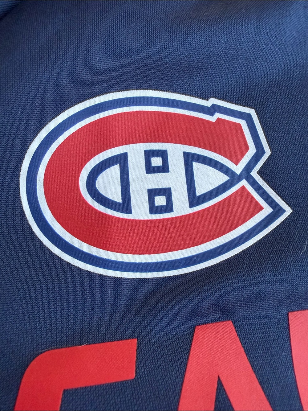 Montreal Canadiens NHL Authentic Pro Fanatics Hoodie Pullover Size: S - Picture 5 of 13